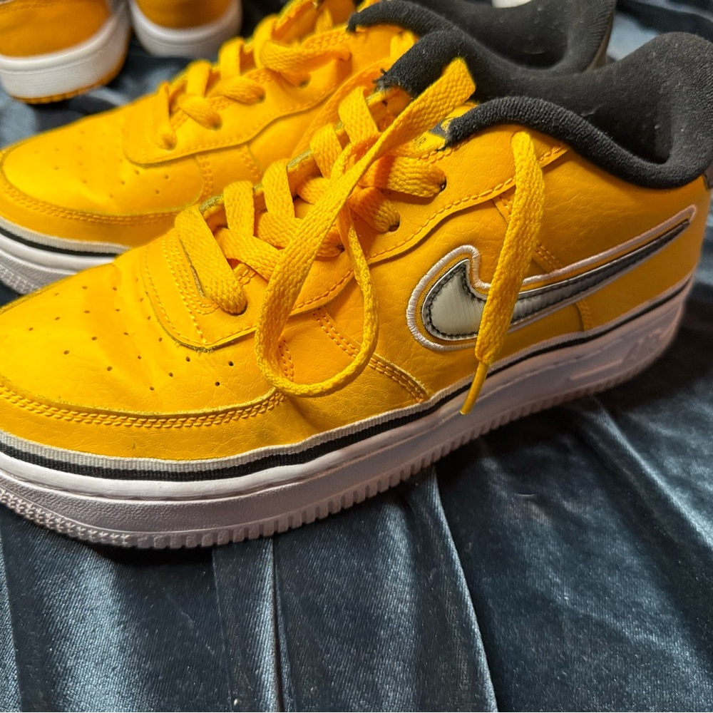 Nike Air Force ones Yellow Sneakers